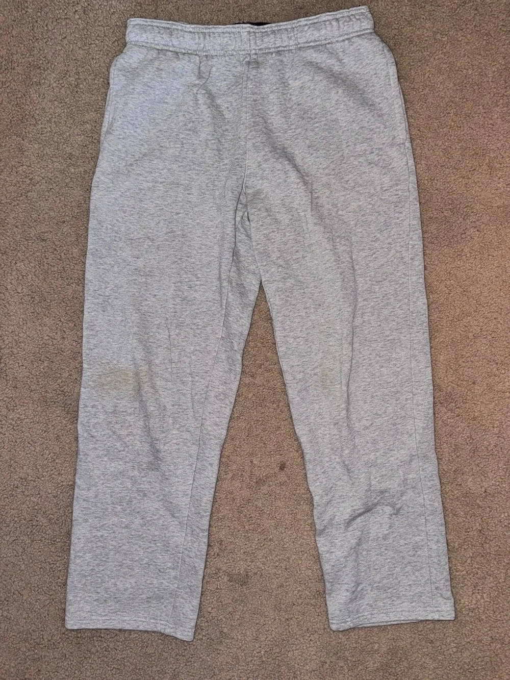 Everlast Men's Light Gray Elastic-Waist Sweatpants
